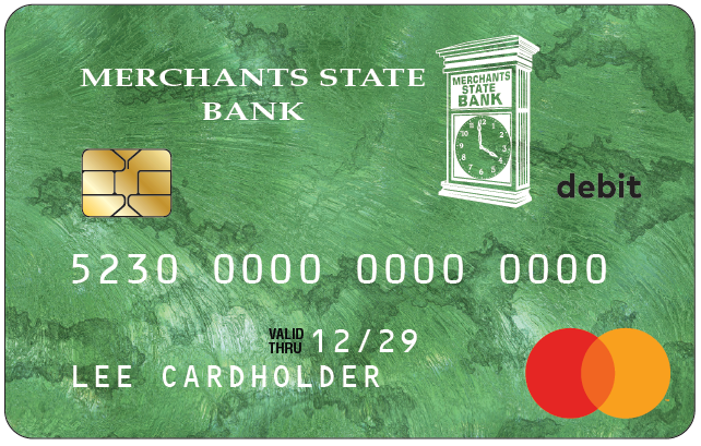 Merchants State Bank Debit Card