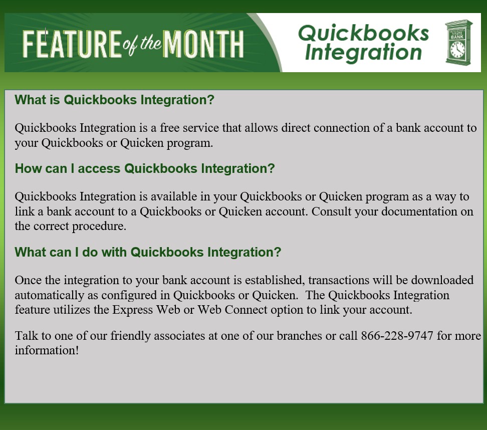 Quickbooks Integration