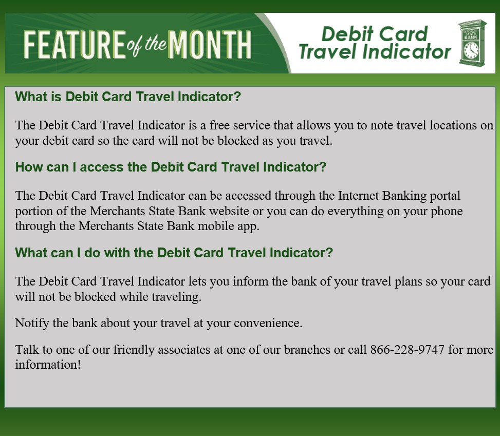 FOTM-Travel Indicators