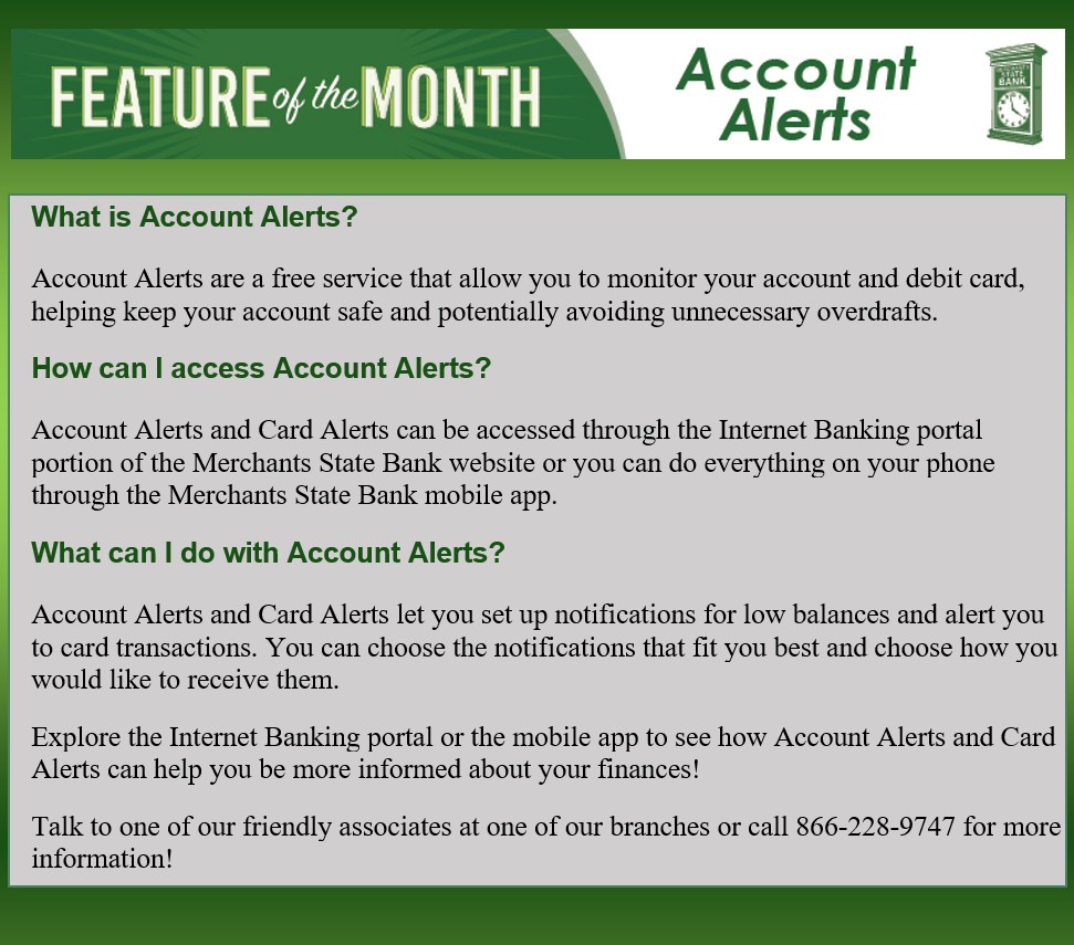 FOTM-Account Alerts